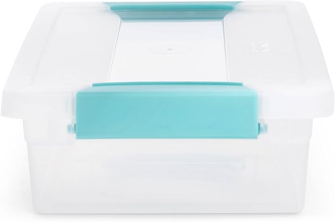 Sterilite Regular Clip Box, Clear
