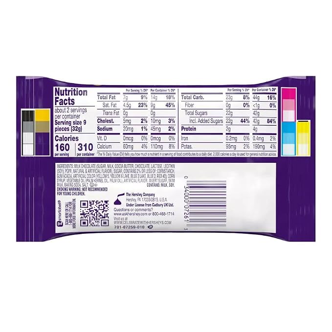 CADBURY MINI EGGS Milk Chocolate with Crisp Sugar Shell Easter Candy, 1.5 lb, 10 Bags