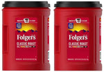 Folgers Classic Roast Ground Coffee Medium Roast, 43.5 oz. (2 Pack)