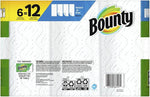 Bounty Select-A-Size Paper Towels, White, 6 Count