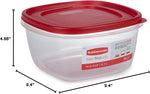 Rubbermaid Easy Find Lids Food Storage Container, 14 Cup, 2 Pack