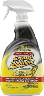Greased Lightning Super Strength Multi-Purpose Cleaner & Degreaser, 32 fl oz (2 Pack)