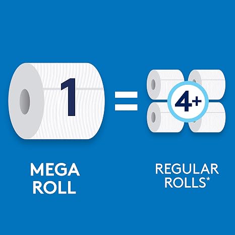 Cottonelle Ultra CleanCare Toilet Paper, Strong Bath Tissue, Septic-Safe, 12 Double Rolls