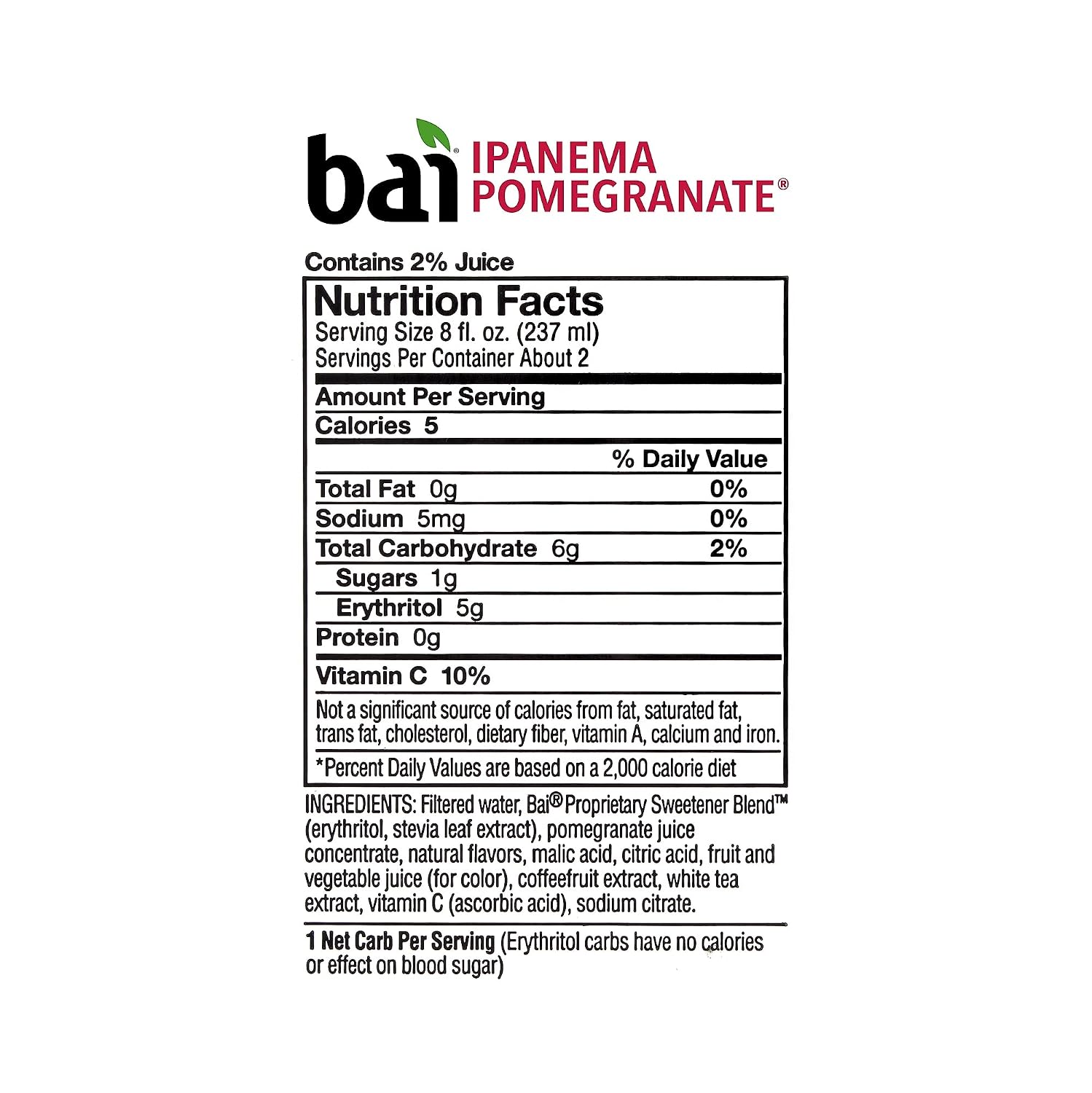 Bai 15 Piece Variety Pack, Sunset