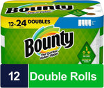 Bounty Select-A-Size Double 2-Ply Paper Towels, 12 Rolls