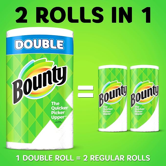 Bounty Select-A-Size 2-Ply Paper Towels, 8 Rolls