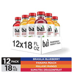 Bai Rainforest Variety Pack Antioxidant Infused Beverage, 18 fl oz, Pack of 12