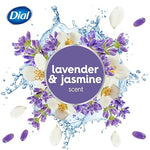 Dial Antibacterial Deodorant Bar Soap, Calm & Soothe Lavender & Twilight Jasmine, 32 Bars