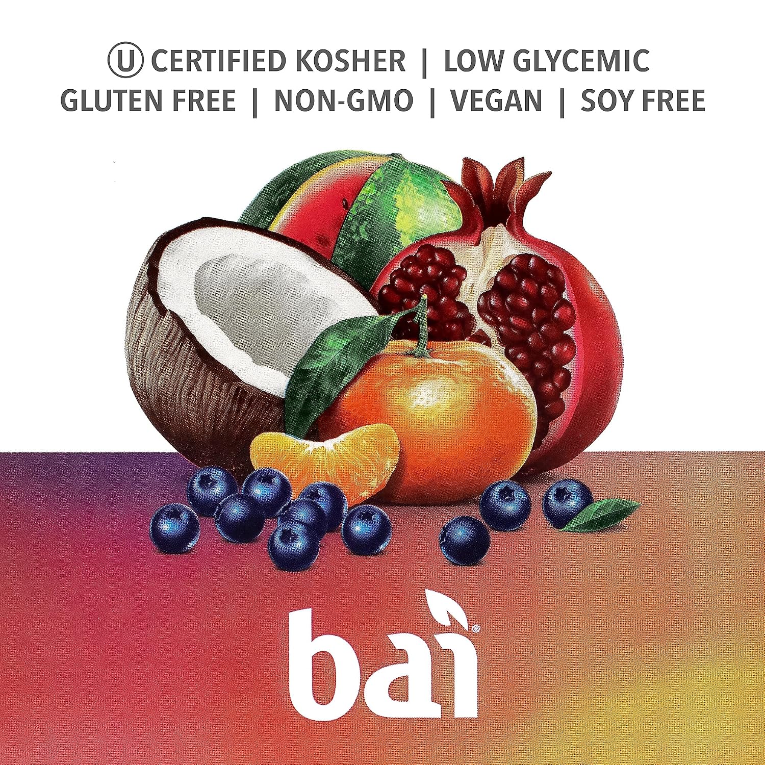 Bai 15 Piece Variety Pack, Sunset