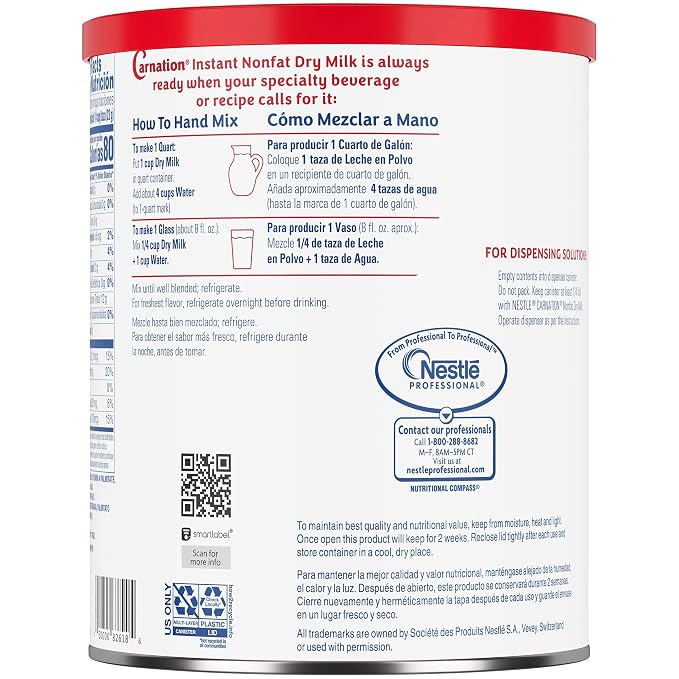 Carnation Instant Non Fat Dry Milk, 22.75 oz