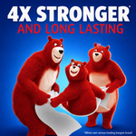 Charmin Ultra Strong Toilet Paper, 6 Super Mega Rolls = 36 Regular Rolls