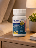 Equate Sleep Aid 50mg, Maximum Strength, 96 Softgels