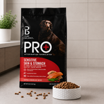 GYCO Purre Balance Pro+ Sensitive Skin & Stomach Dog Food, Salmon & Rice Recipe, 8 lb