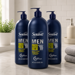 Suave Men 3-in-1 Shampoo, Conditioner & Body Wash, Citrus & Sandalwood, 40 oz (Pack of 3)