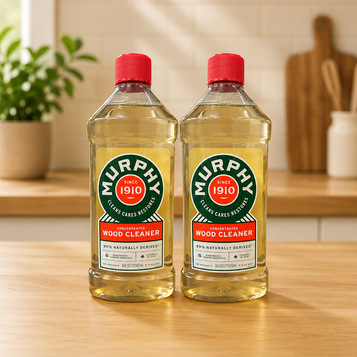 Murphy Oil Soap Original Formula Wood Cleaner, 16 fl oz (Pack of 2)