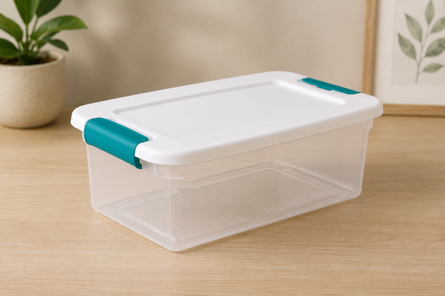 Sterilite See Latching Box, Clear, Pack of 1