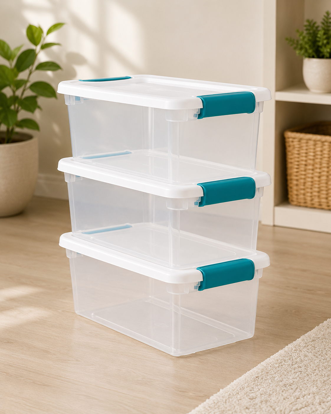 Sterilite See Latching Box, Clear, Pack of 1