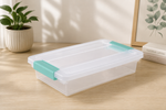Sterilite Regular Clip Box, Clear