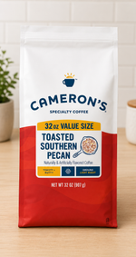 Cameron's Coffee Toasted Southern Pecan Roasted Ground Coffee, 32 oz