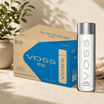 VOSS Premium Still Bottled Natural Water, 24 Pack