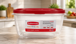 Rubbermaid Easy Find Lids Food Storage Container, 14 Cup, 2 Pack