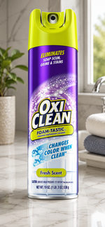 Kaboom Foam-Tastic Bathroom Cleaner with OxiClean, 19 oz (3 Pack)