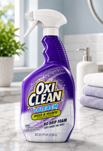 OxiClean Plus Bleach No Drip Foam Mold & Mildew Bathroom Stain Remover, 30 oz (Pack of 3)