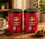 Folgers Classic Roast Ground Coffee Medium Roast, 43.5 oz. (2 Pack)