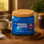 Maxwell House French Roast Dark Roast Ground Coffee (25.6 oz Canisters, Pack of 2)