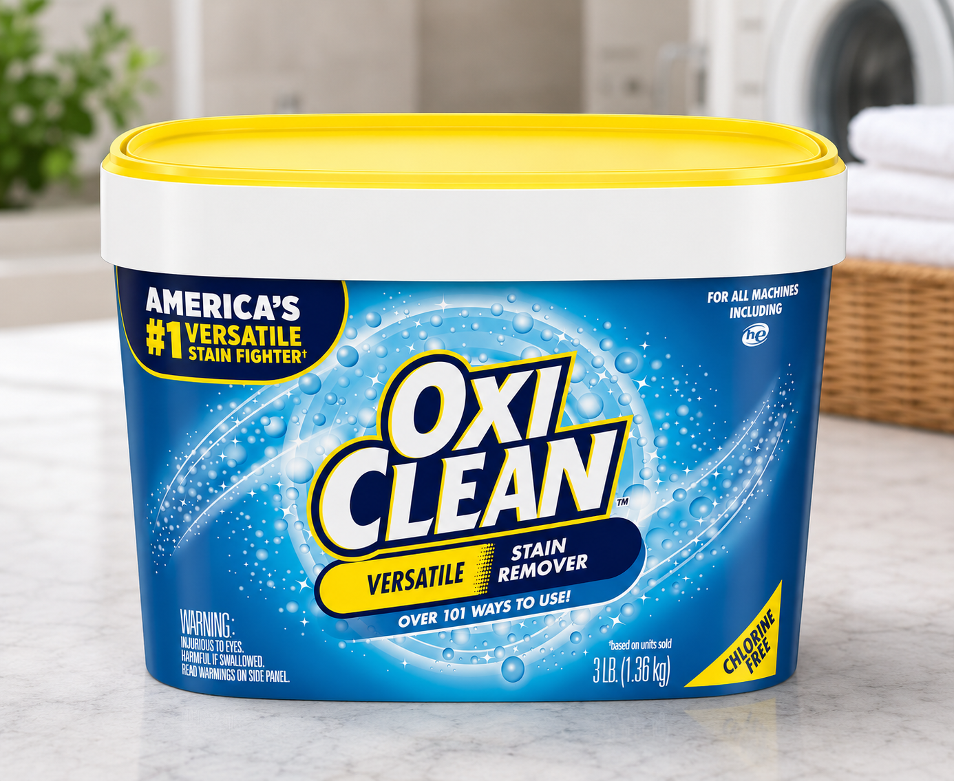 OxiClean Versatile Stain Remover Powder, 3 lb