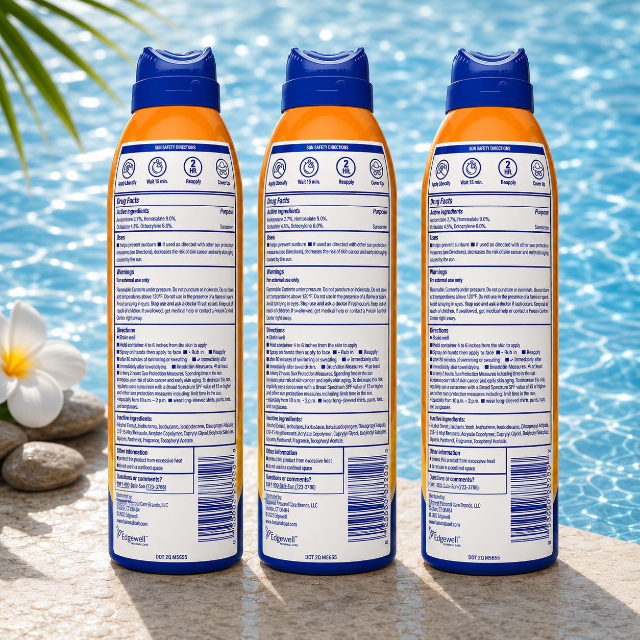Sport Ultra Sunscreen Spray SPF 50, 6 Ounces (3 Pack)