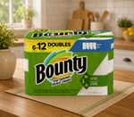 Bounty Select-A-Size Paper Towels, White, 6 Count